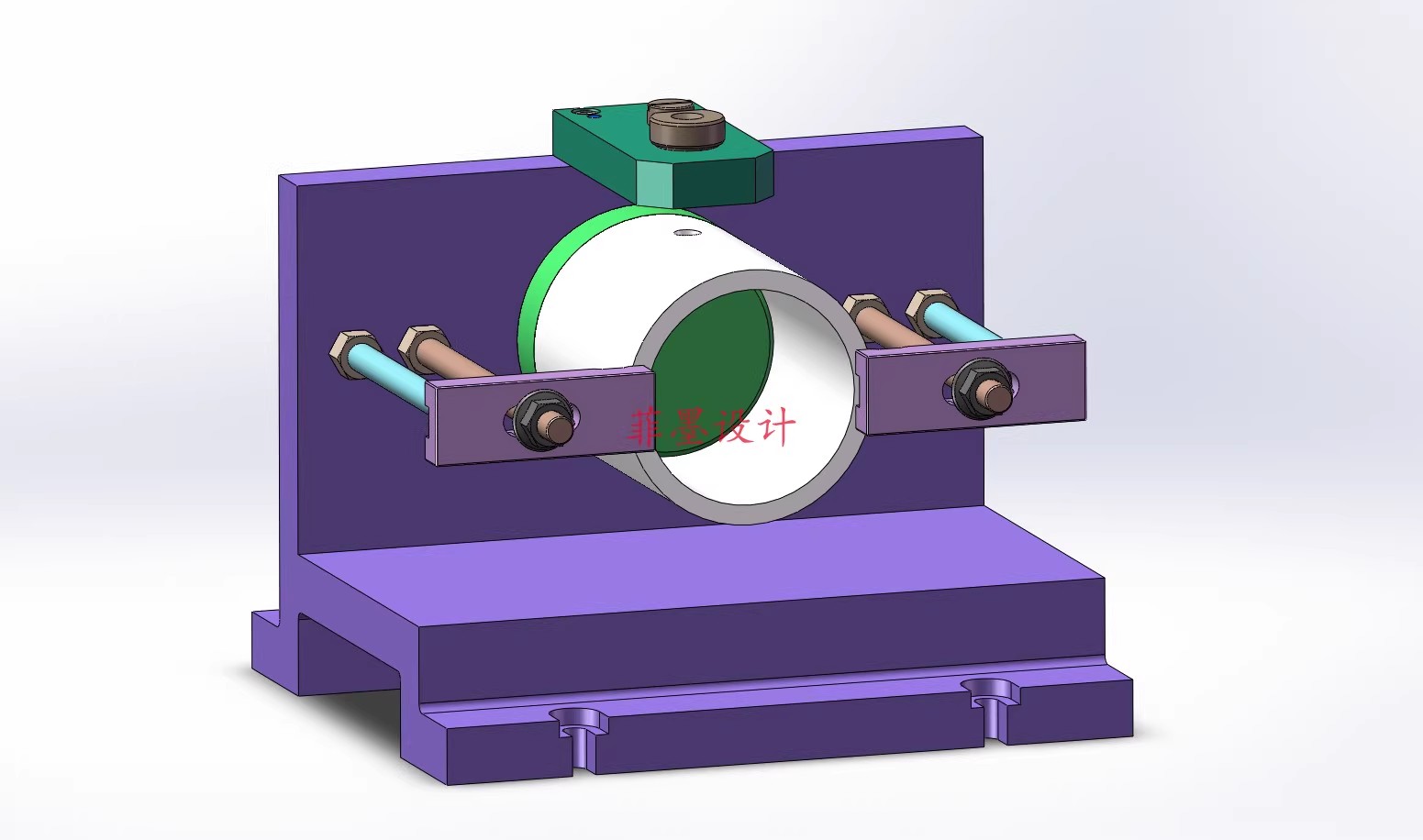 M8969-圆管加工工艺及钻φ9.5孔夹具设计【含SW三维图】