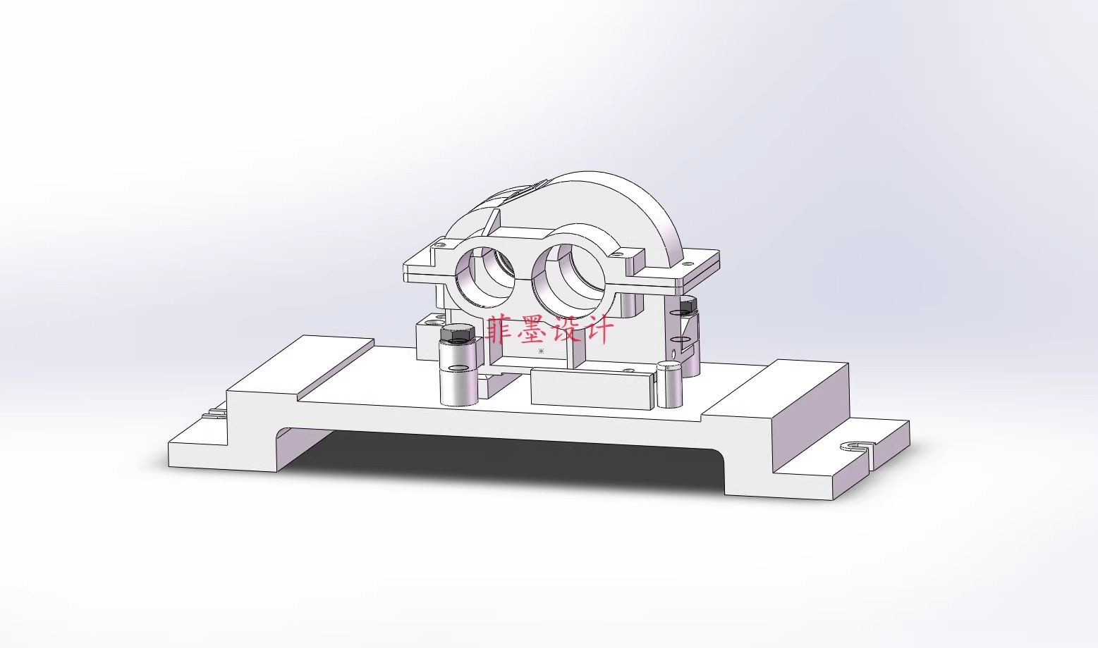 C24862-减速器箱体加工工艺及镗孔夹具设计【含SW三维图】