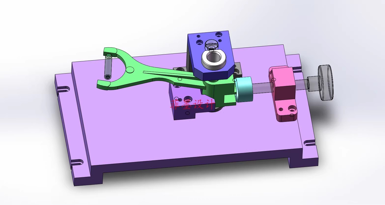 C24632-一四档变速叉加工工艺及钻16孔夹具设计【含SW三维图】