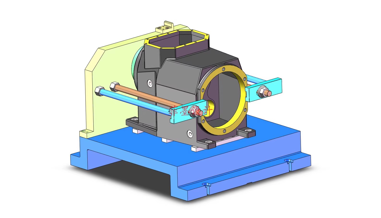 M8997-差速器箱体加工工艺及铣面夹具设计【含SW三维图】