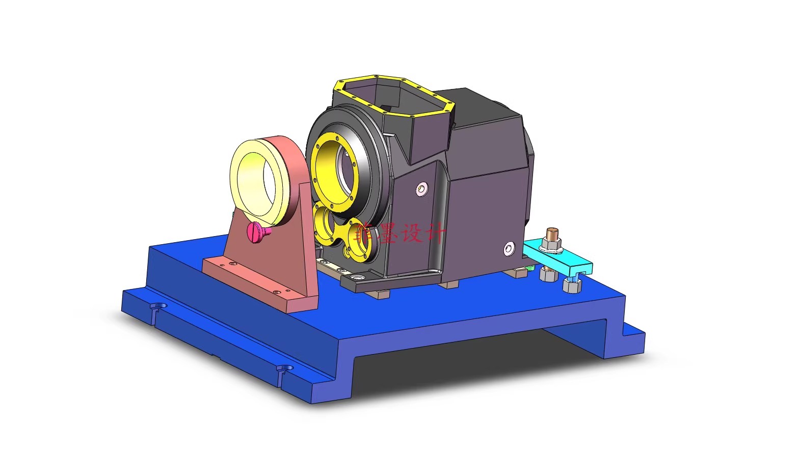 M8998-差速器箱体加工工艺及镗孔夹具设计【含SW三维图】