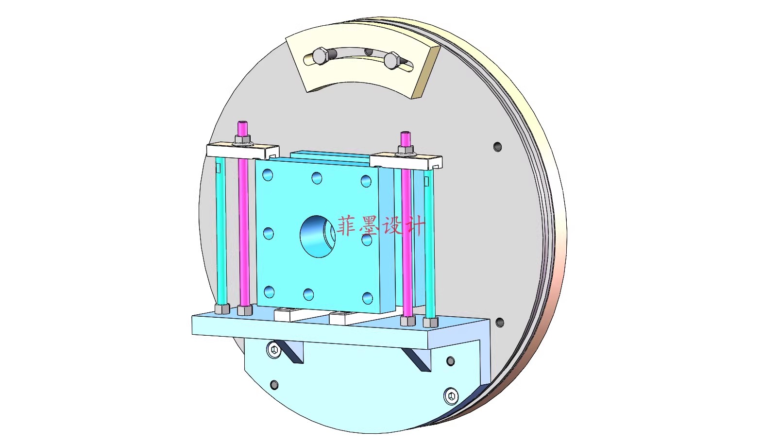 M9001-方刀架加工工艺及车36孔夹具设计【含SW三维图】