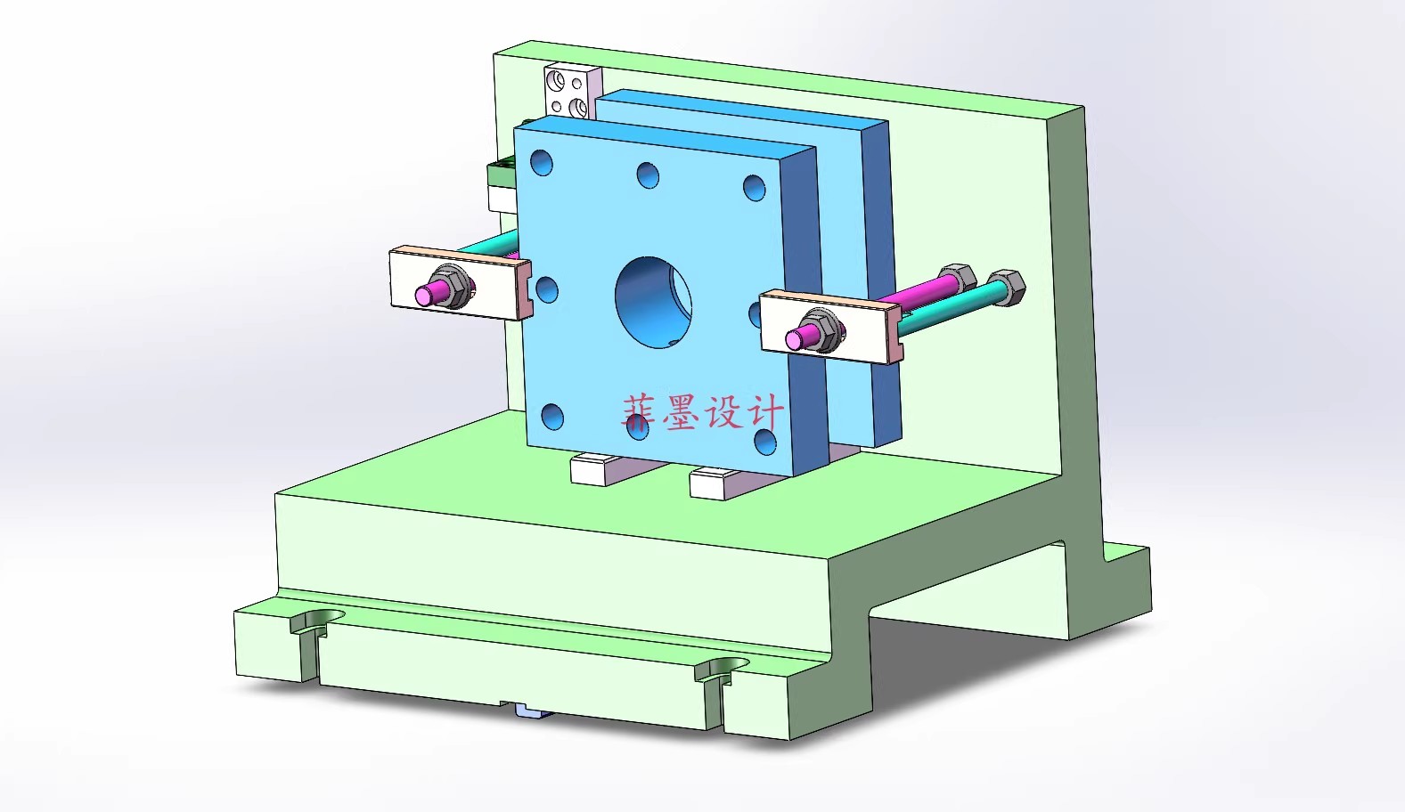 M9002-方刀架加工工艺及铣四周面夹具设计【含SW三维图】