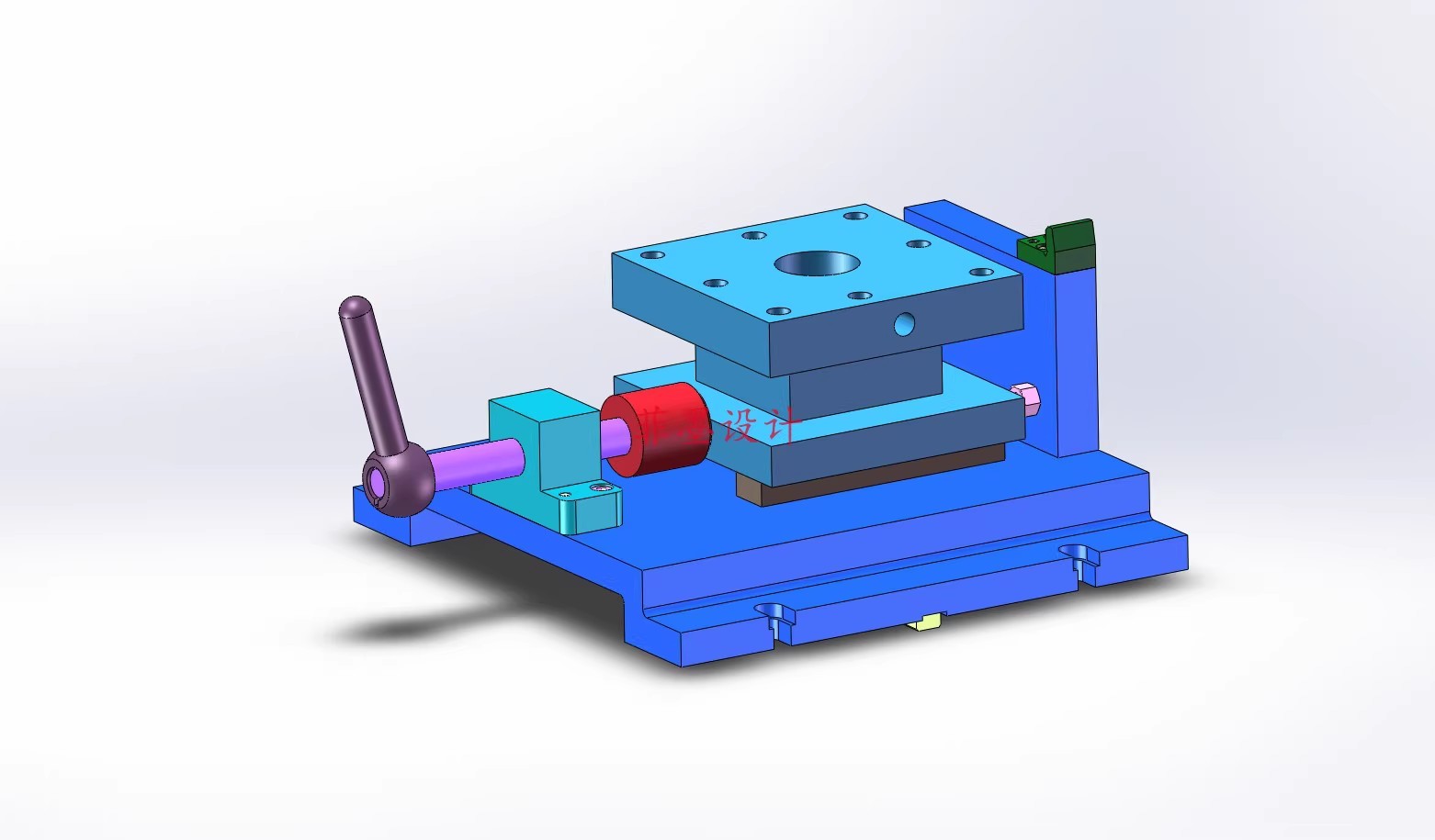 M9003-方刀架加工工艺及铣面夹具设计【含SW三维图】