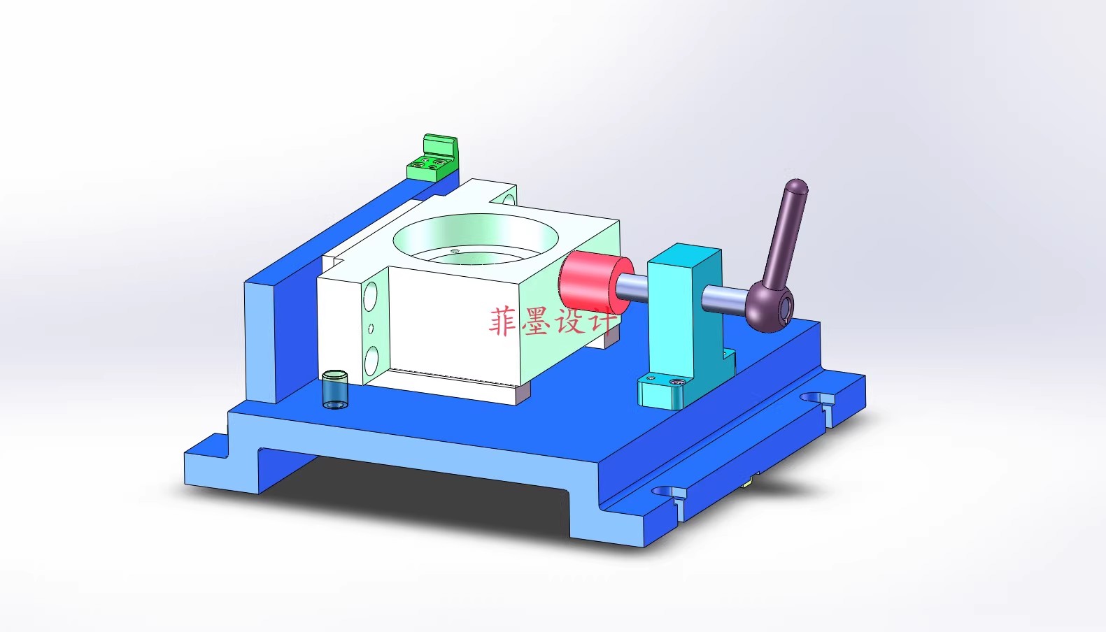 M9012-后支架加工工艺及铣外侧面夹具设计【含SW三维图】