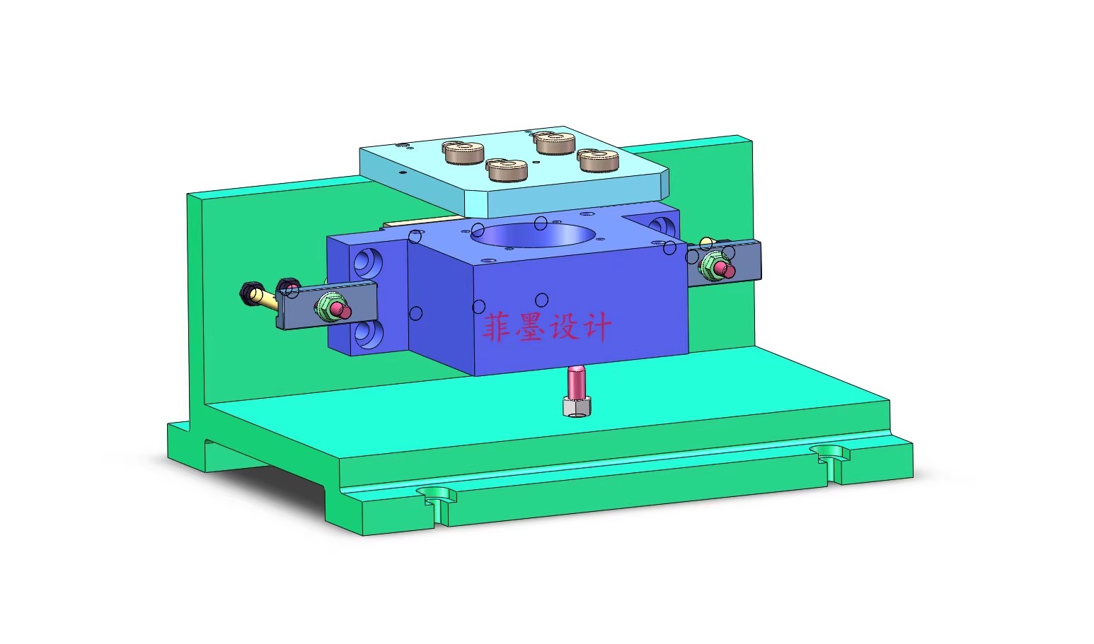 M9015-后支架加工工艺及钻M6螺纹孔夹具设计【含SW三维图】