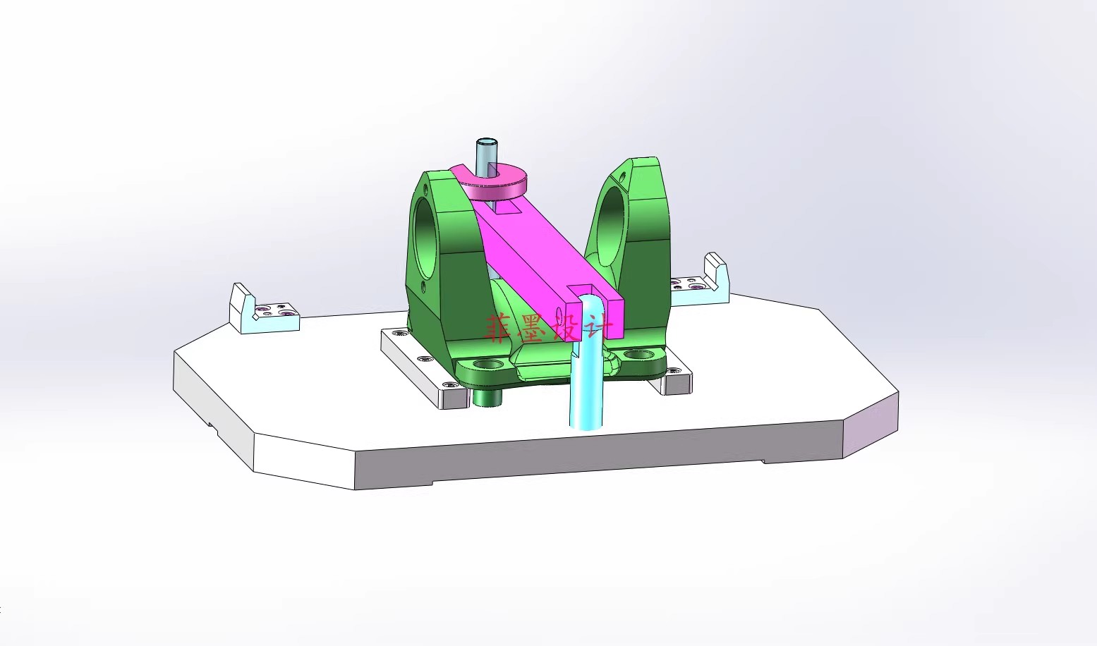 M9024-突缘叉加工工艺及铣两侧面夹具设计【含SW三维图】