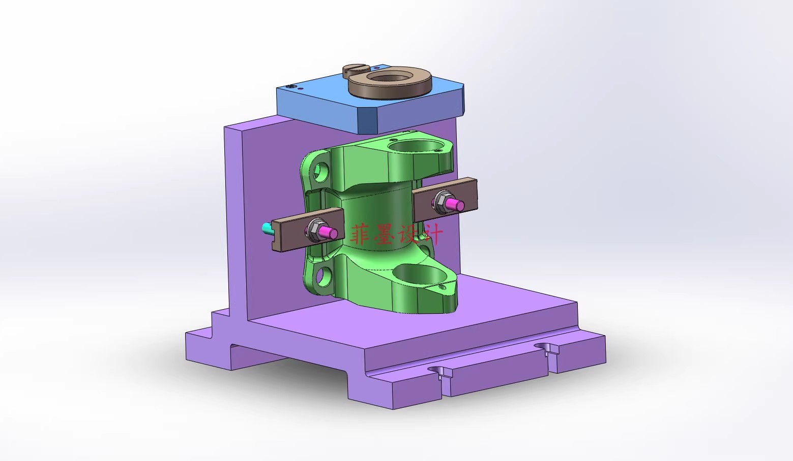 Q974-突缘万向节工艺及钻30孔夹具设计【含SW三维图】