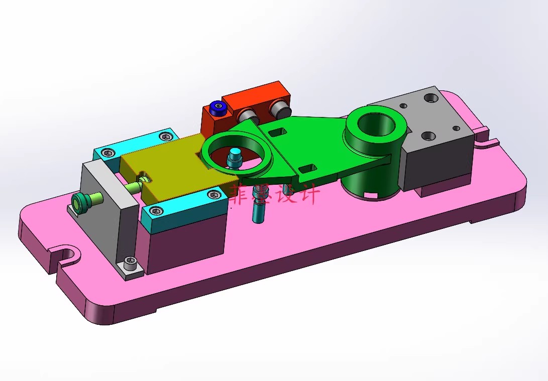 M9042-齿轮轴承座工艺及铣底面夹具设计【含SW三维图】