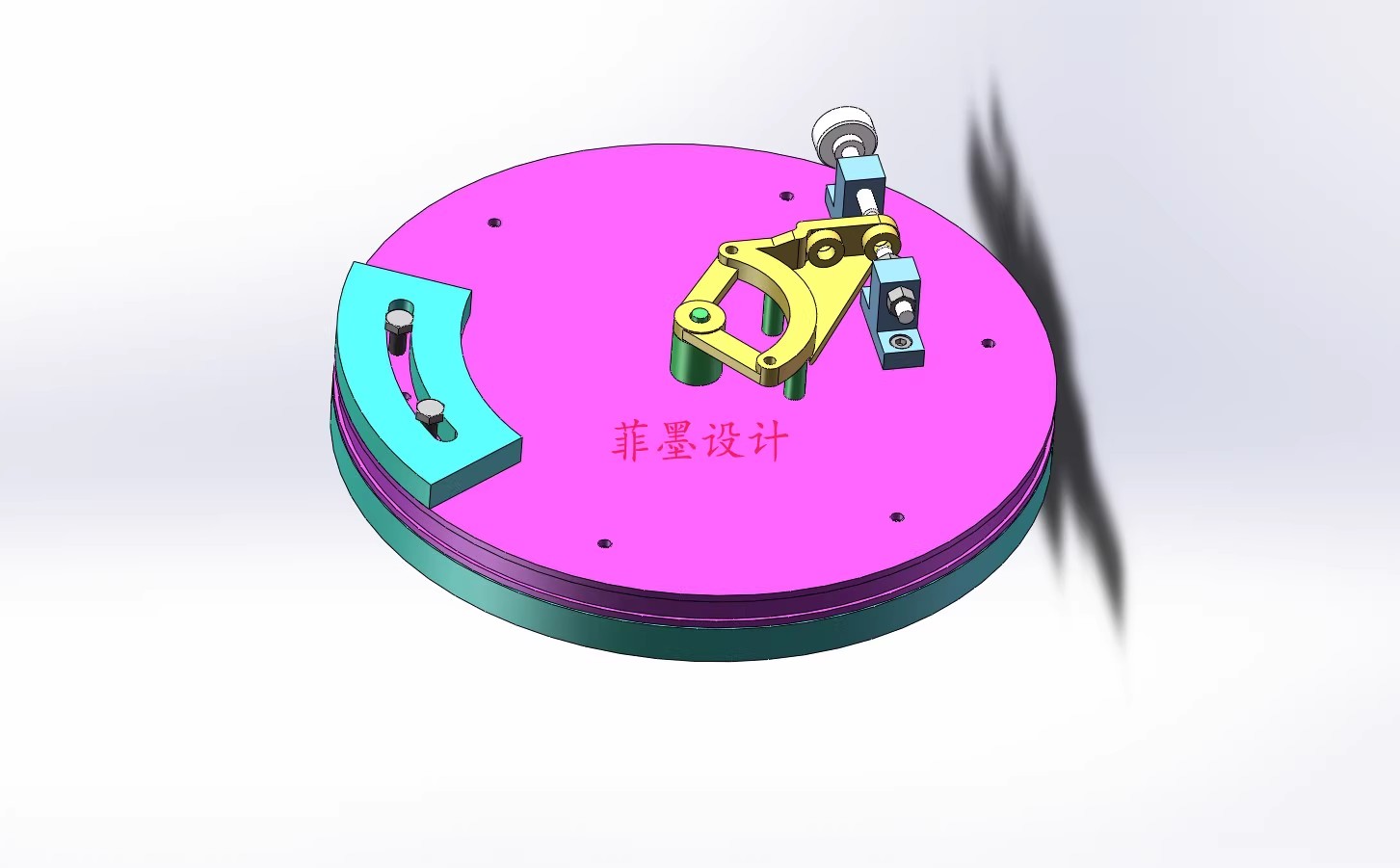 M9043-转速器盘工艺及车120圆夹具设计【含SW三维图】