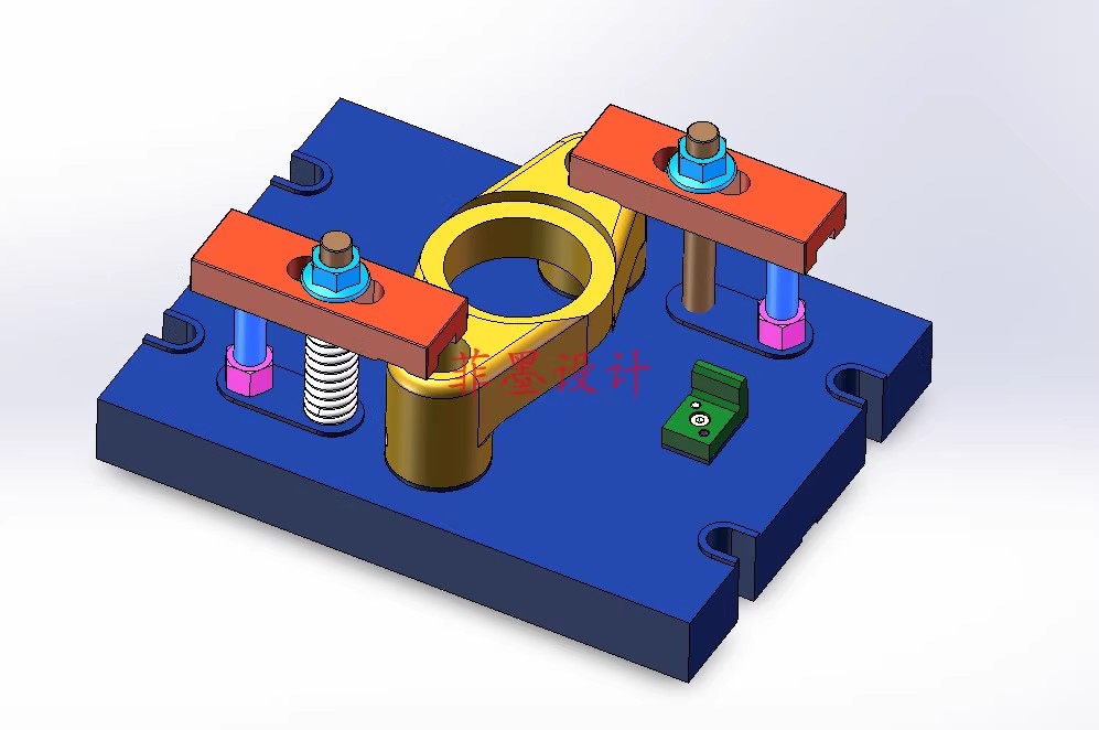M9102-拨叉[831007]工艺及铣断夹具设计【含SW三维图】