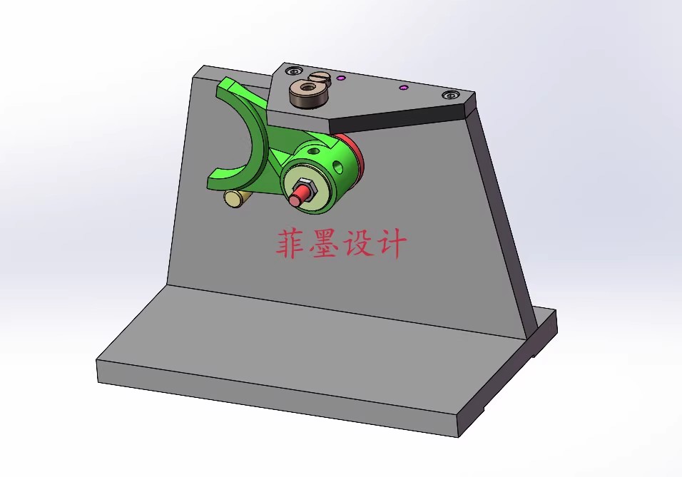 M9106-拨叉[831008]工艺及钻M6孔夹具设计【含SW三维图】