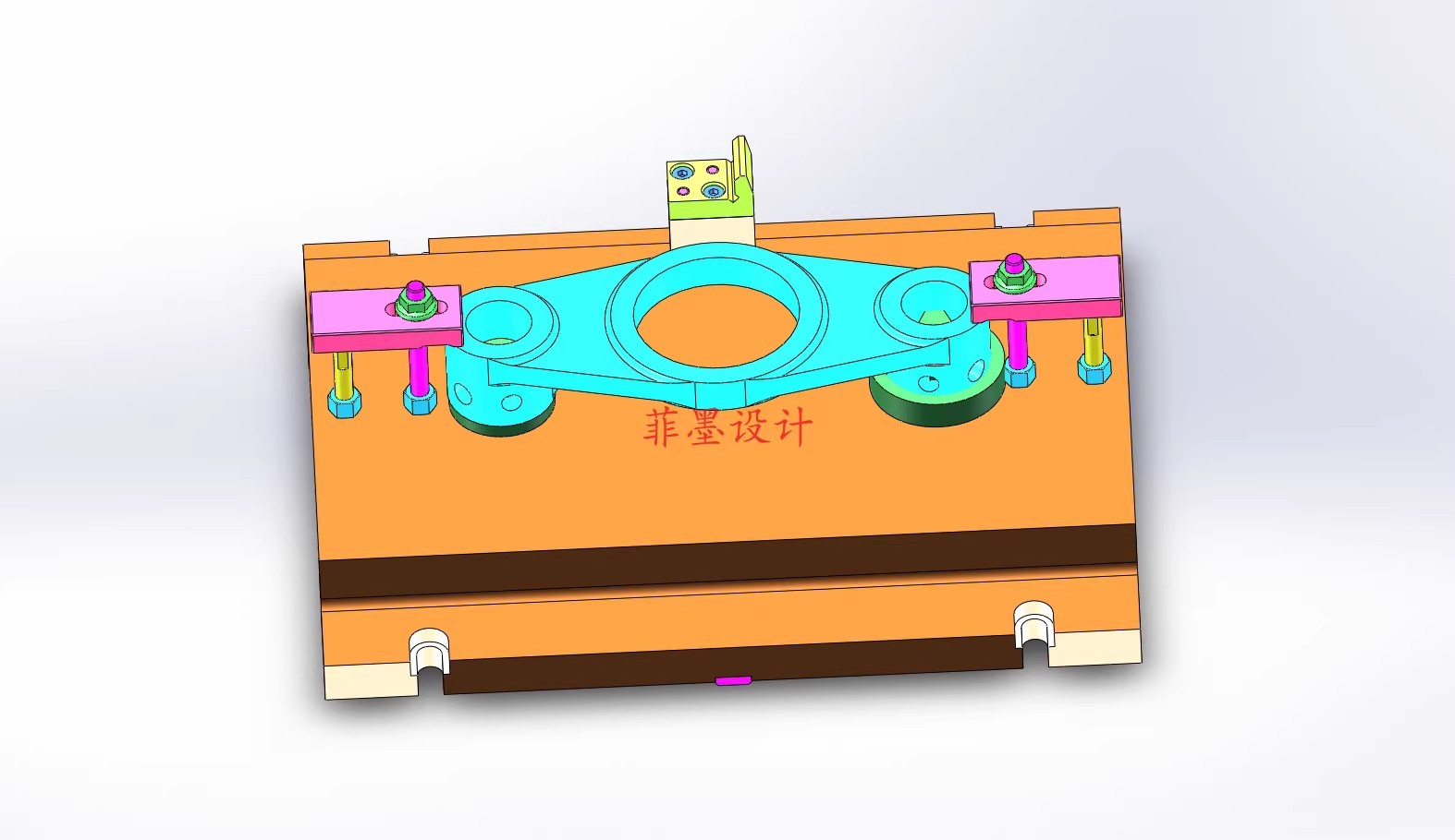 M9109-拨叉[831008]工艺及铣断夹具设计【含SW三维图】