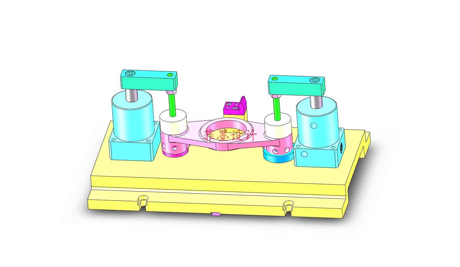 M9113-拨叉[831008]工艺及铣断夹具设计-气动【含SW三维图】