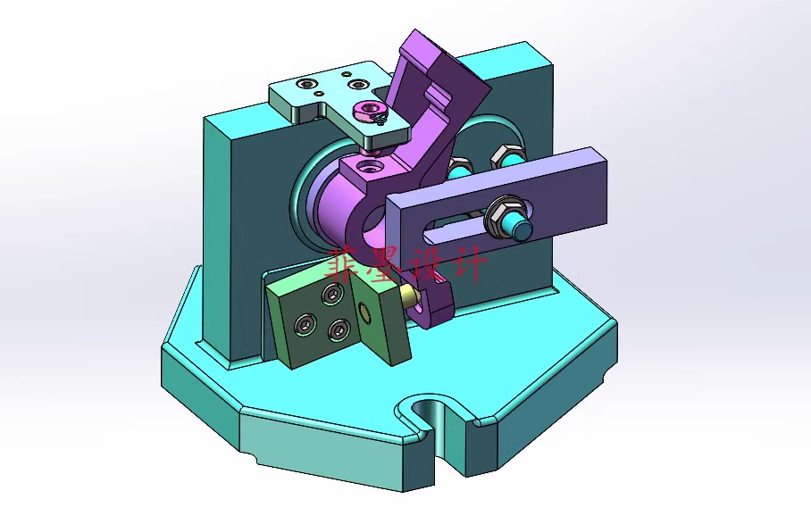 KS95B-杠杆[831009]工艺及钻M8孔夹具设计【含SW三维图】