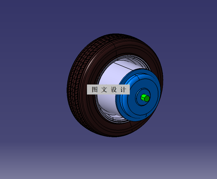 M8073-分布式电动乘用车的轮毂电机设计【含Catia三维图】