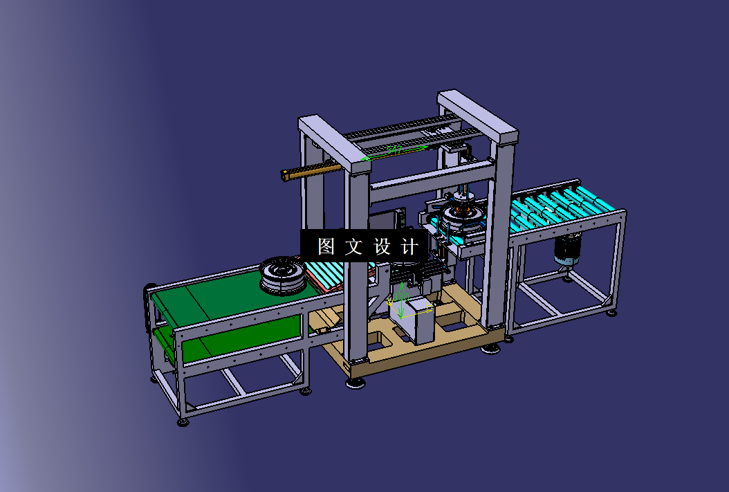 M8077-汽车轮毂跳动检测机构设计【含Catia三维图】