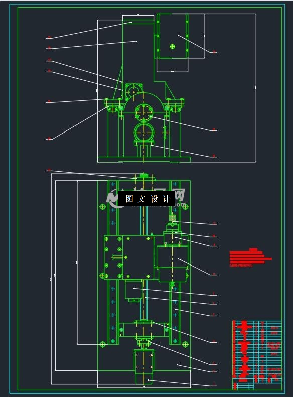 M8091-大型齿轮数控端面倒角装备设计