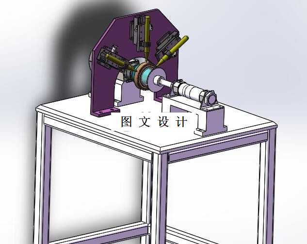M8164-中小轴承震动测试检测设备设计【含SW三维图】