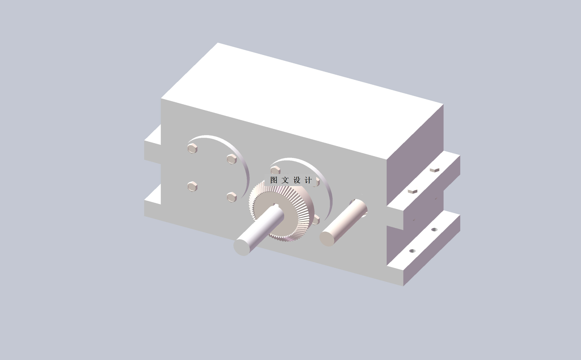 M9438-一种绣花机主轴传动机构设计【含三维图】