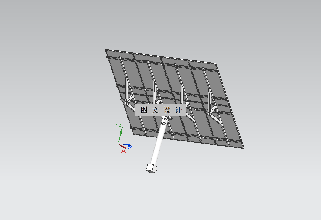 M9448-高精度太阳双轴跟踪器设计【含三维图】
