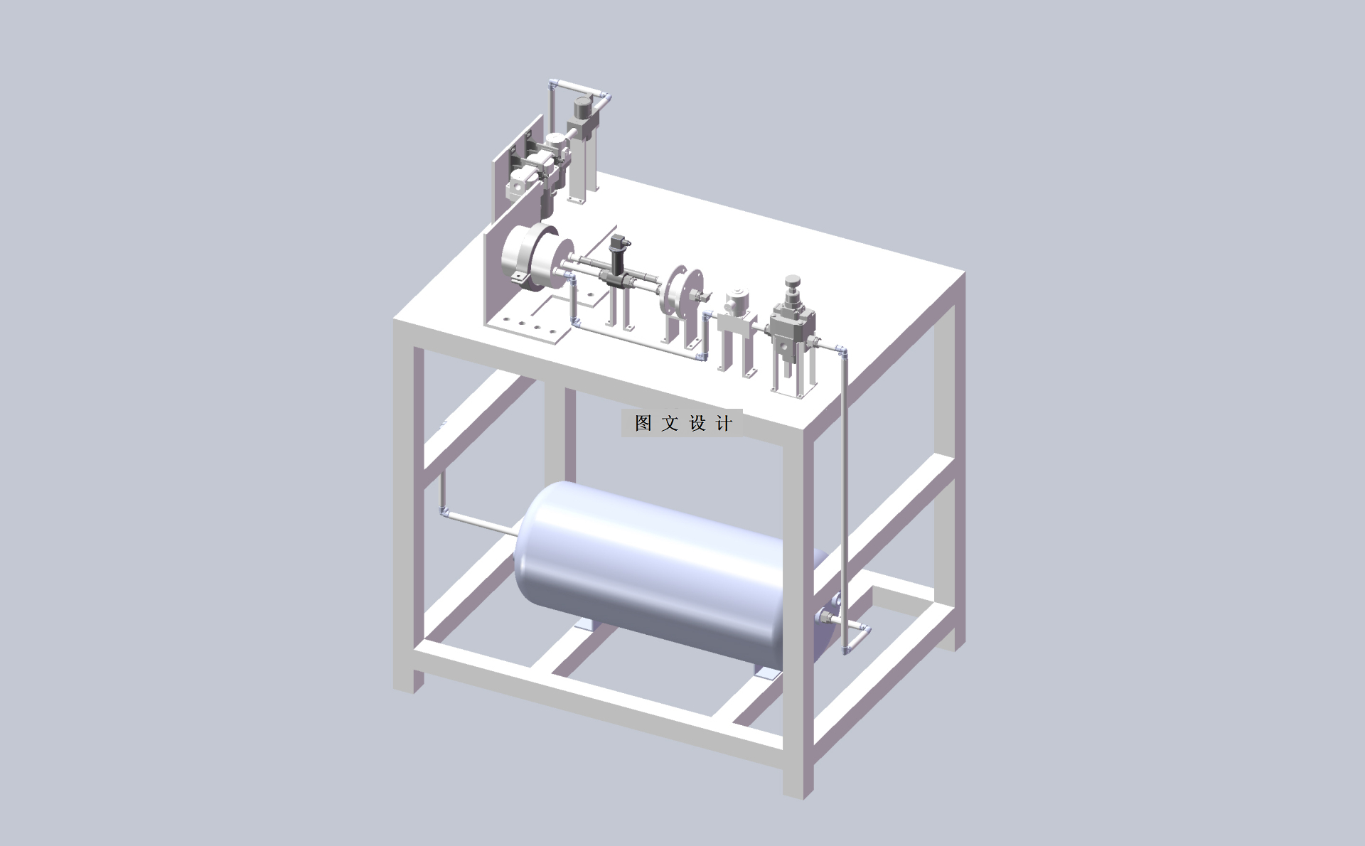 M9450-电控气压制动压力变化率测试台的结构设计【含三维图】