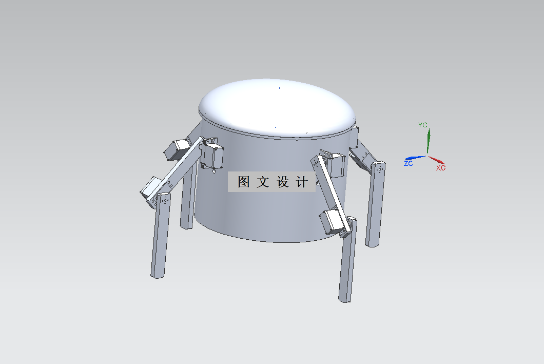 M9457-一种水下仿生机器人的结构设计【含SW三维图】