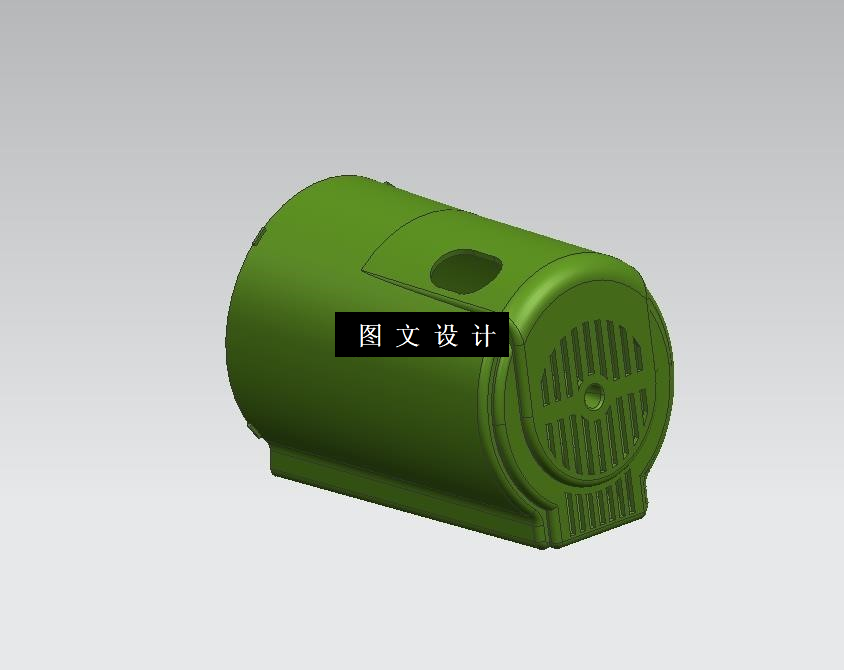 M9600-落地扇电机后壳注塑模具设计【含UG三维图】