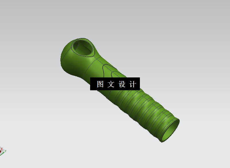 M9699-扫把头手柄塑件注塑模具设计【含UG三维图】