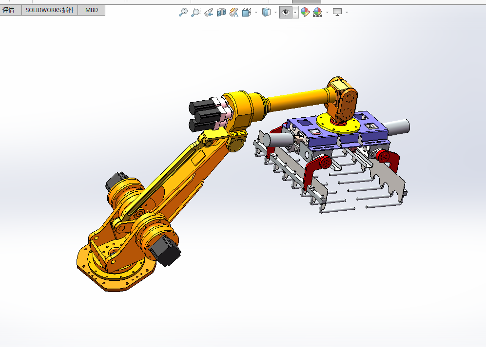 Q918-抓取机械手结构设计研究[含SW三维图]