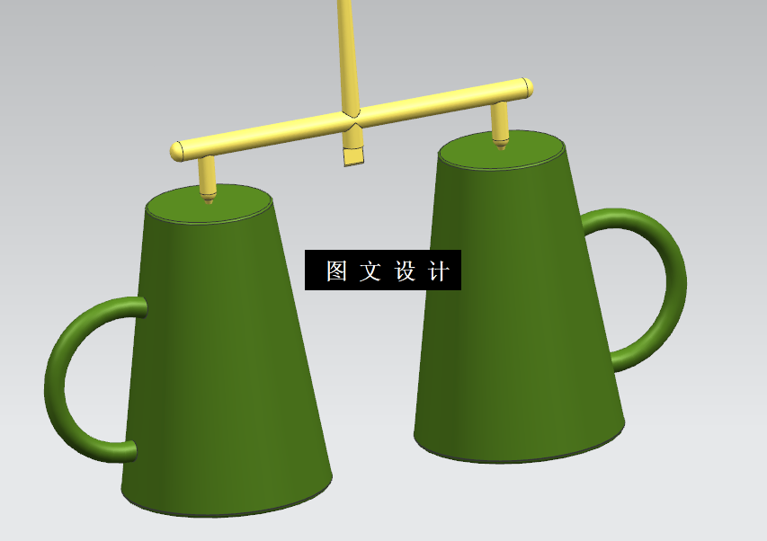 N1343-带把水杯注塑模具设计【含UG三维图】