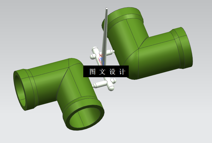 N1351-弯管注塑模具设计【含UG三维图】