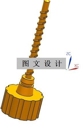 N1415-胶棒旋转杆注塑模设计【含UG三维图】