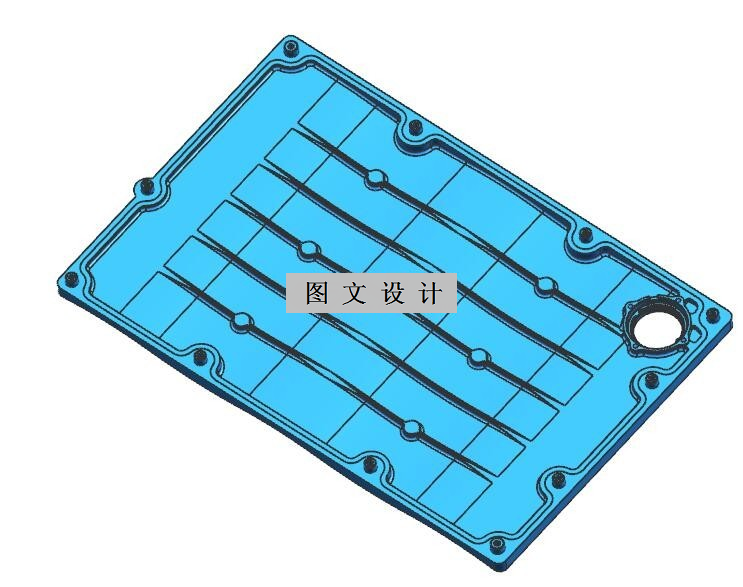 N1424-盖板压铸模设计【含UG三维图】