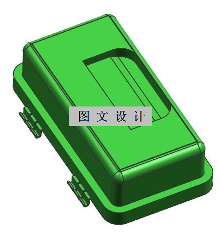 N1495-收纳盒盖注塑模设计【含UG三维图】