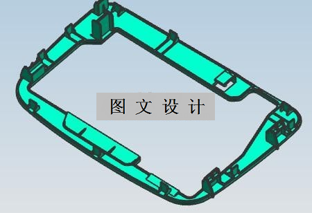 N1687-上装饰盖注塑模设计【含UG三维图】