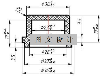 N1841-端盖注塑模设计-长36