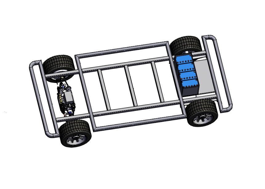 Z1505-电动轮驱动新型底盘结构设计【含三维图】