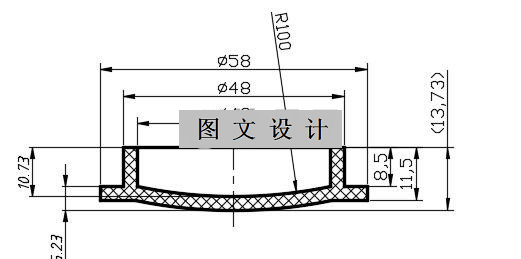 N1909-窥视镜注塑模设计-长58