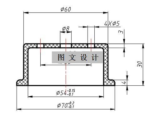 N2256-电器盖注塑模设计-长70