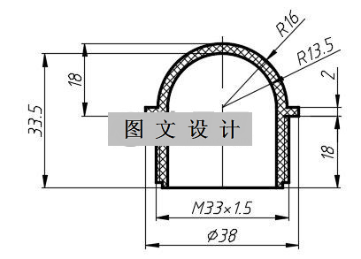 N1874-指示灯罩注塑模设计-长38