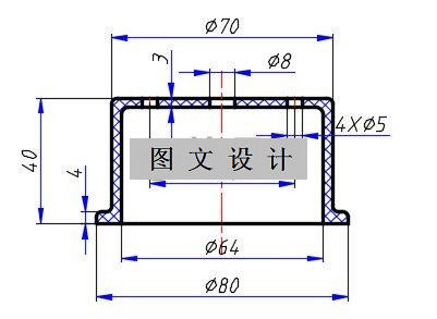 N1914-多孔塑料罩注塑模设计-长80