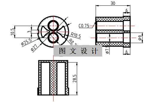 N2313-支撑柱注塑模设计