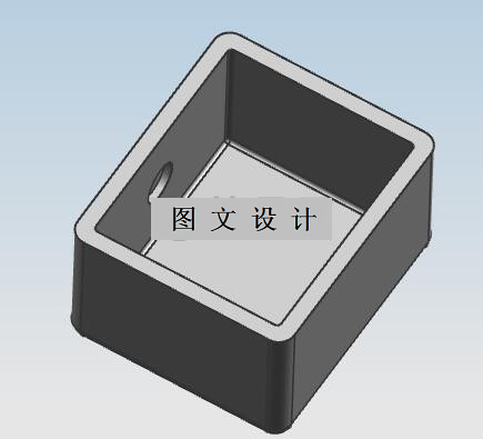 N2352-矩形内凹孔外壳注塑模设计-长64