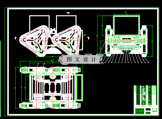 N2377-自动爬楼梯清扫车设计