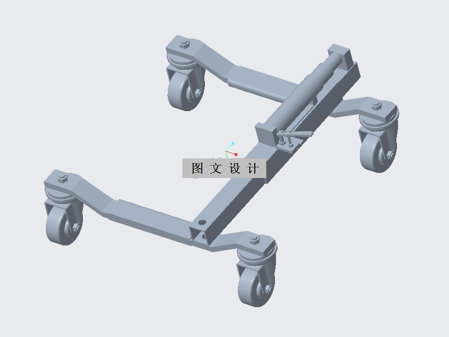 N2405-四轮升降移库装置设计【含Creo三维图】