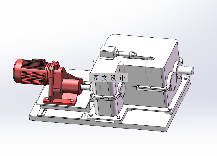 N2480-汽轮机盘车传动系统设计【含SW三维图】