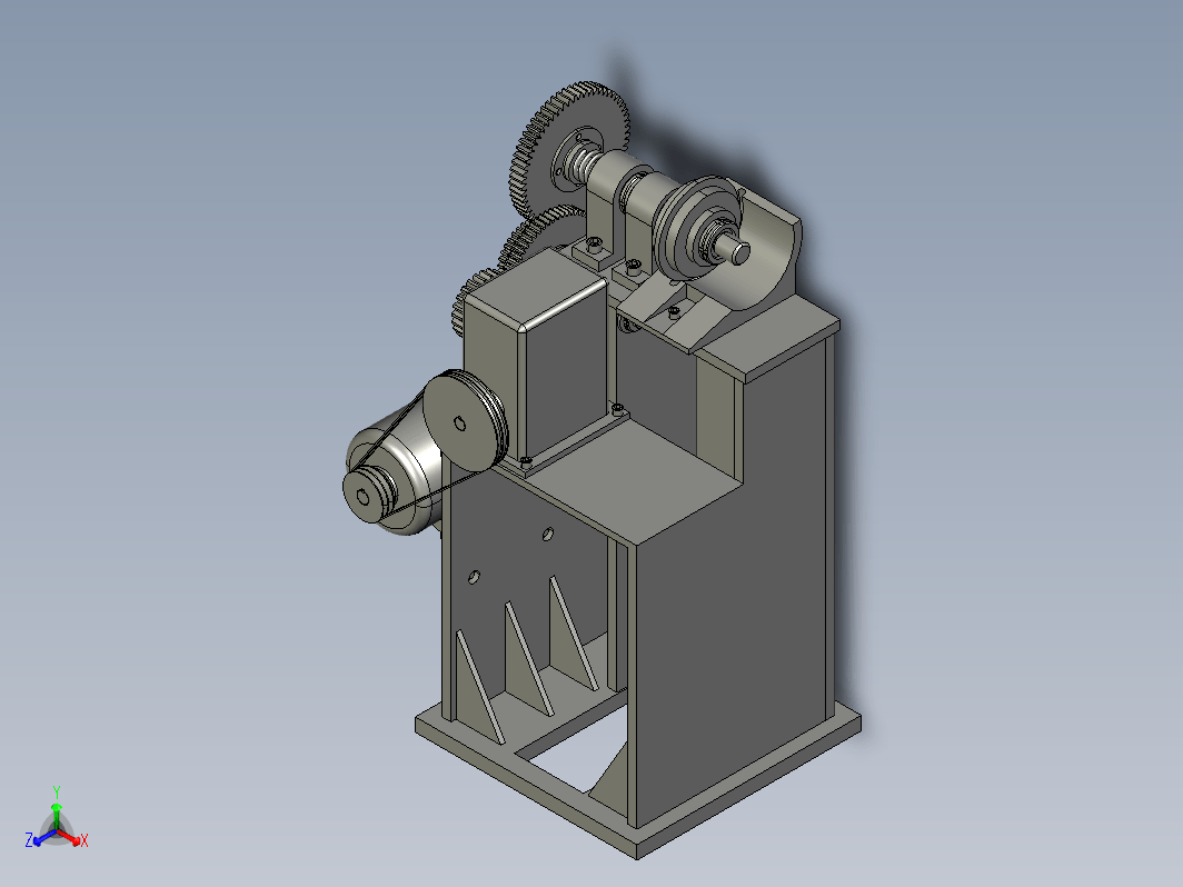 N2592-直径500mm气体烘烤箱卷边机的设计【含UG三维图】