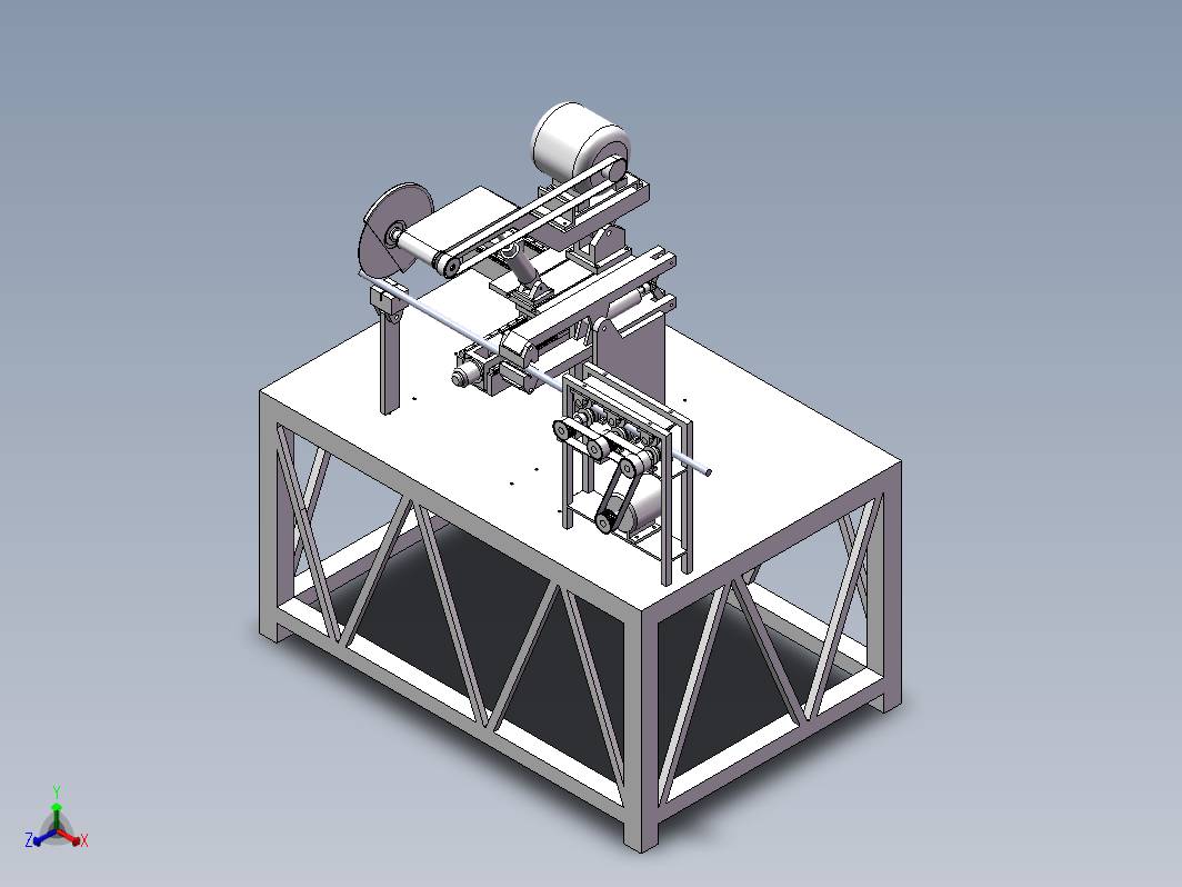 N2597-圆钢棒料剪切机设计【含SW三维图】