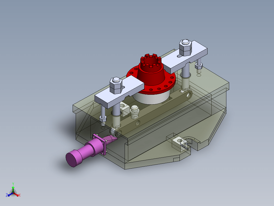 N2609-曼车桥差速器盖液压钻铣夹具设计【含SW三维图】